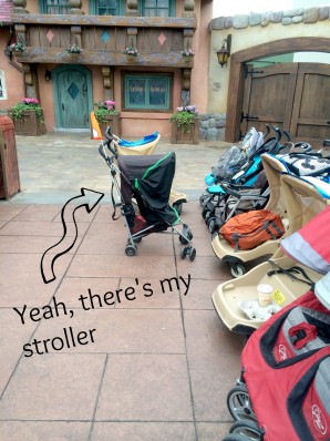 Disney World stroller flag1
