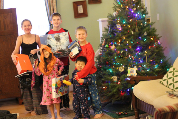 Christmas morning 2015 - 1