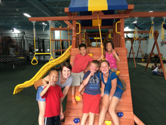 June 24 Trampoline park - 1