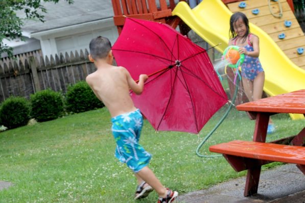 July 7 sprinkler play - 1