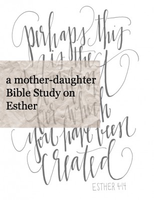 esther 4-14 mother daughter study cover